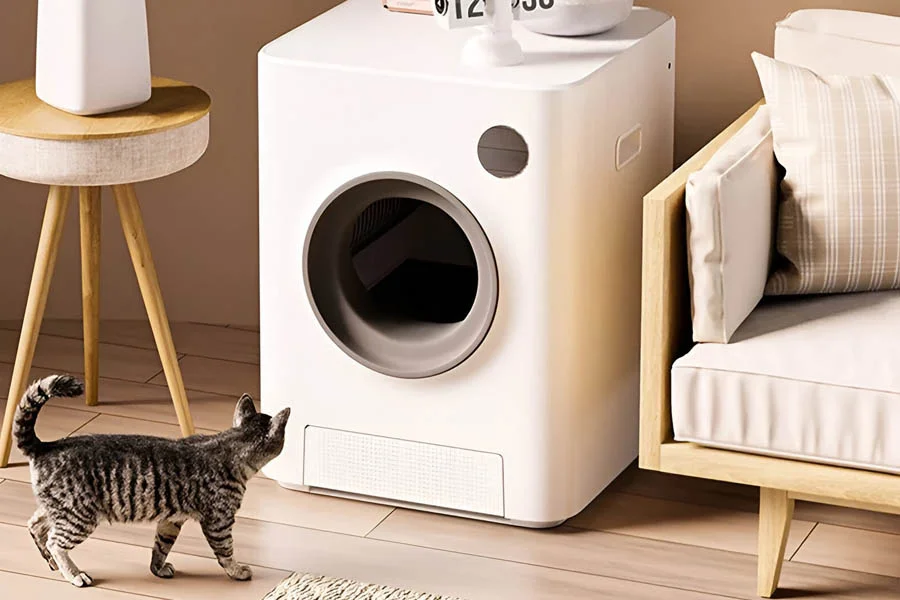 robot cat litter box