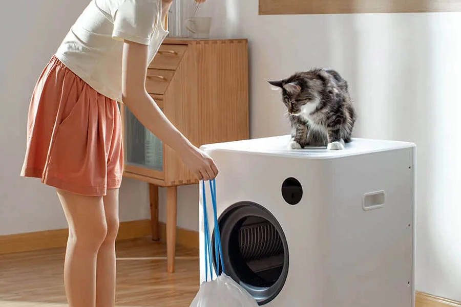 cat electric litter box